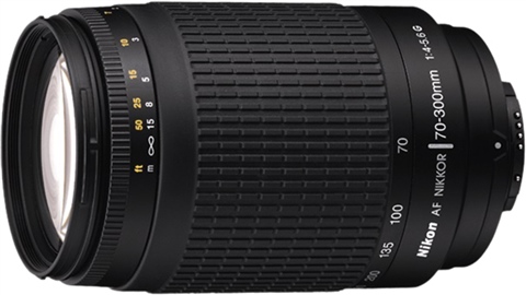 Nikon Nikkor AF Zoom 70-300mm f/4.5-5.6G Lens - CeX (UK): - Buy, Sell,  Donate